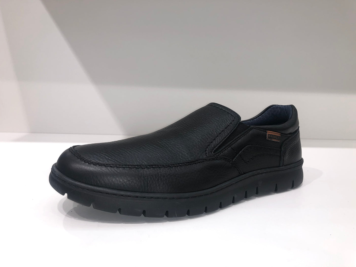 LEATHER-SLIPON-BLACK