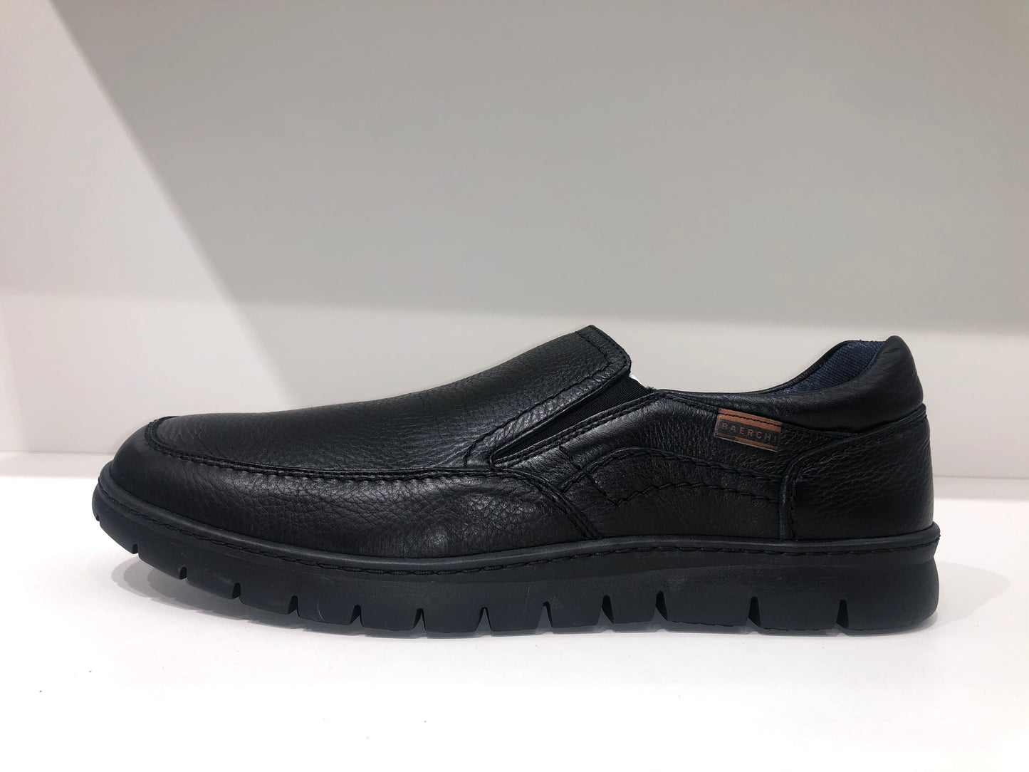 LEATHER-SLIPON-BLACK